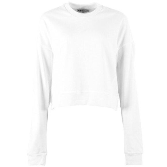 BNWT Adidas X Yohji Yamamoto Y3 Cropped Yohji Love Youth Sweatshirt Large - Picture 9 of 9